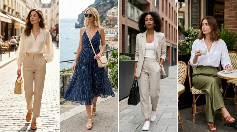 16 Summer Chic Outfits for Women That Look Expensive but Feel Light 19 summer-chic-outfits