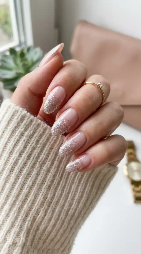 glitter-acrylic-nails