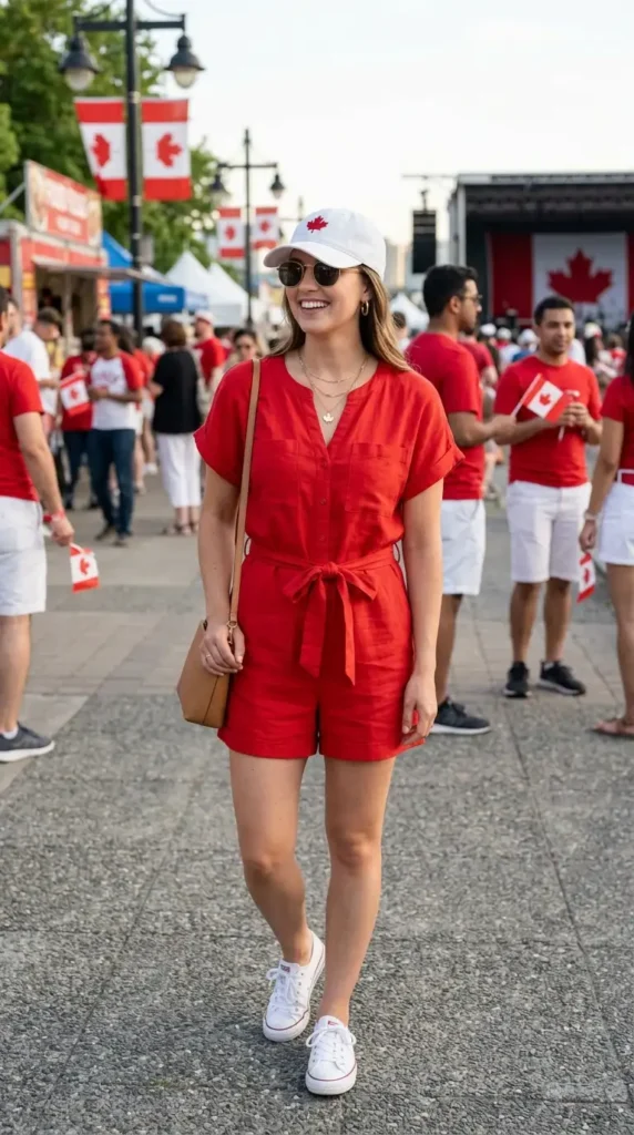 red-romper-for-easy-styling