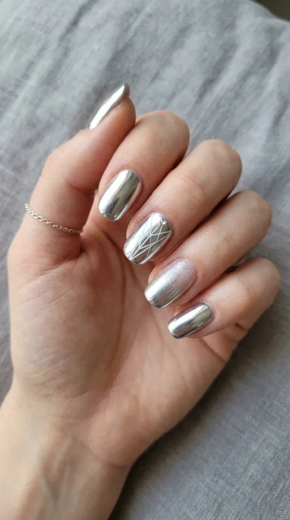 shiny-chrome-finish