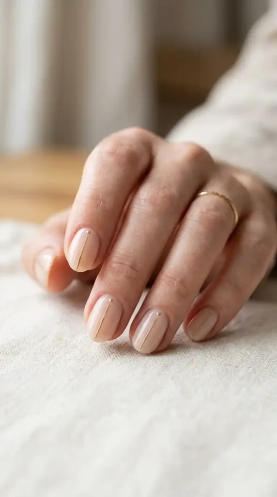 simple-gold-detail-nails