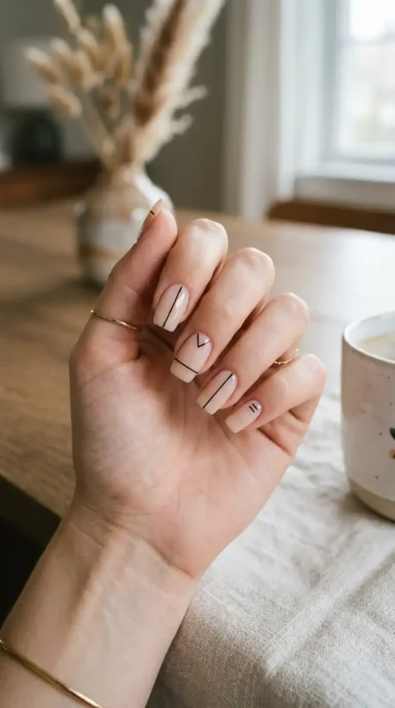 thin-line-nail-art