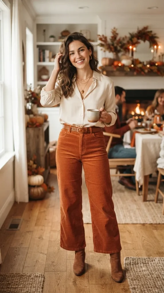 button-down-shirt-with-corduroy-pants