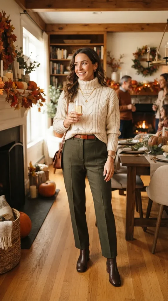 chunky-knit-sweater-and-tailored-trousers