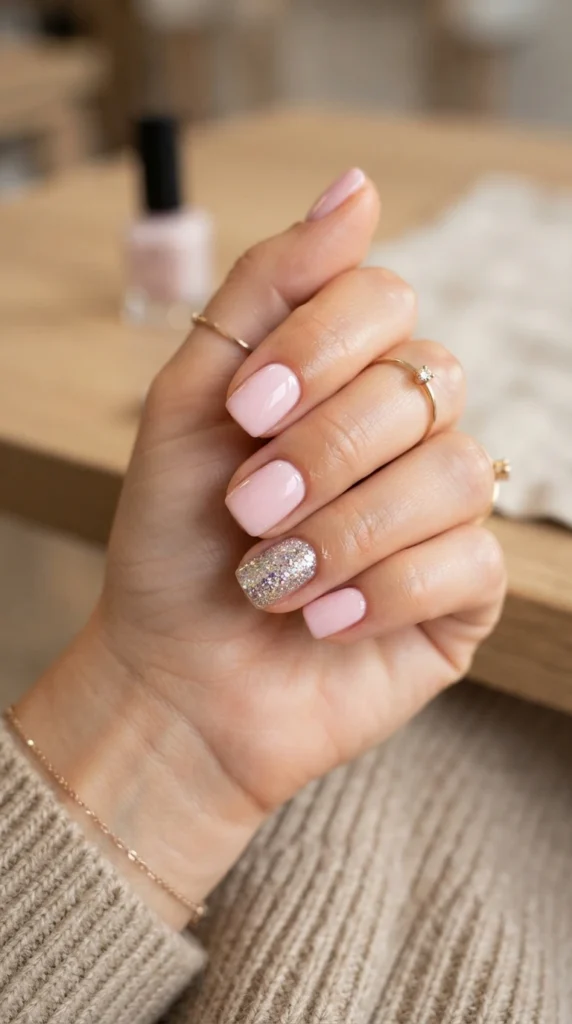 glitter-accent-nail-art