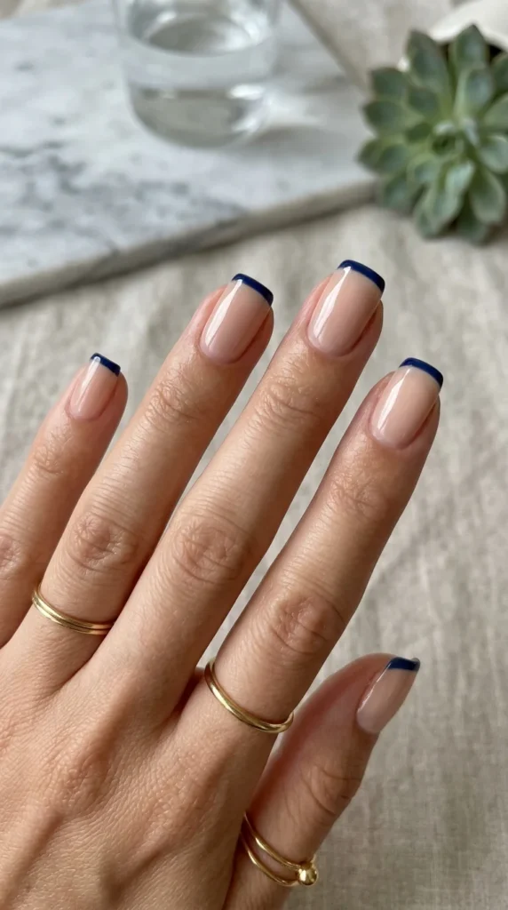 minimal-navy-french-tips
