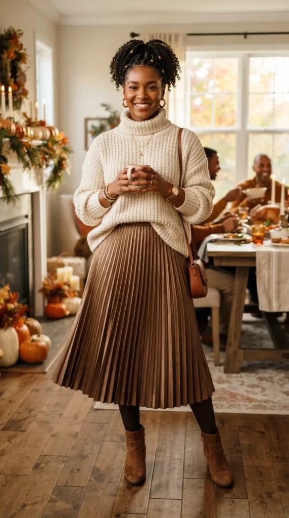 oversized-sweater-with-pleated-skirt