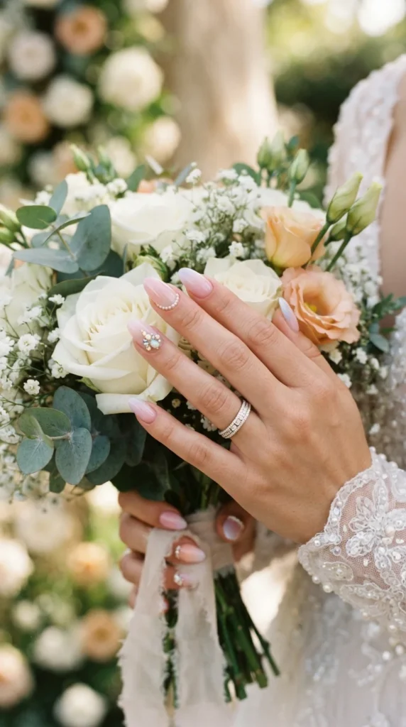 pastel-gradient-bridal-nails