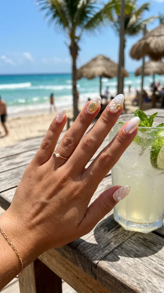 seashell-pearl-nails