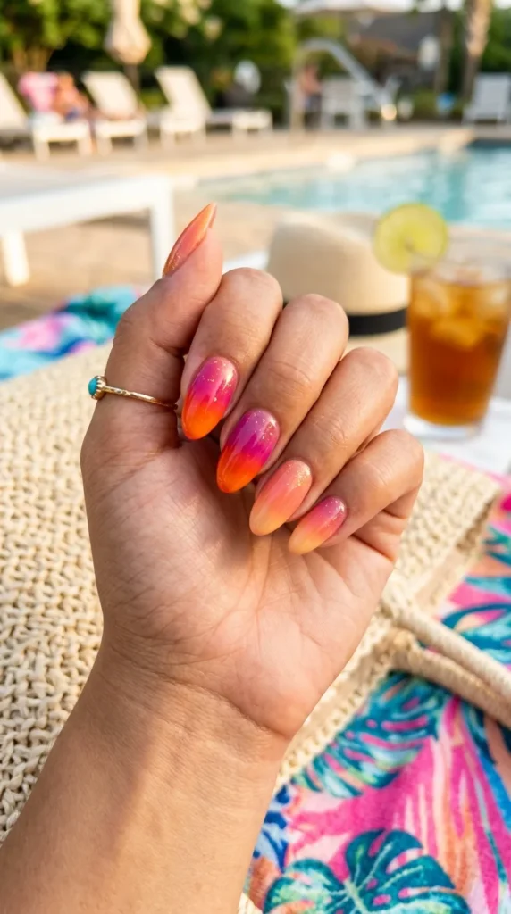 sunset-gradient-nails
