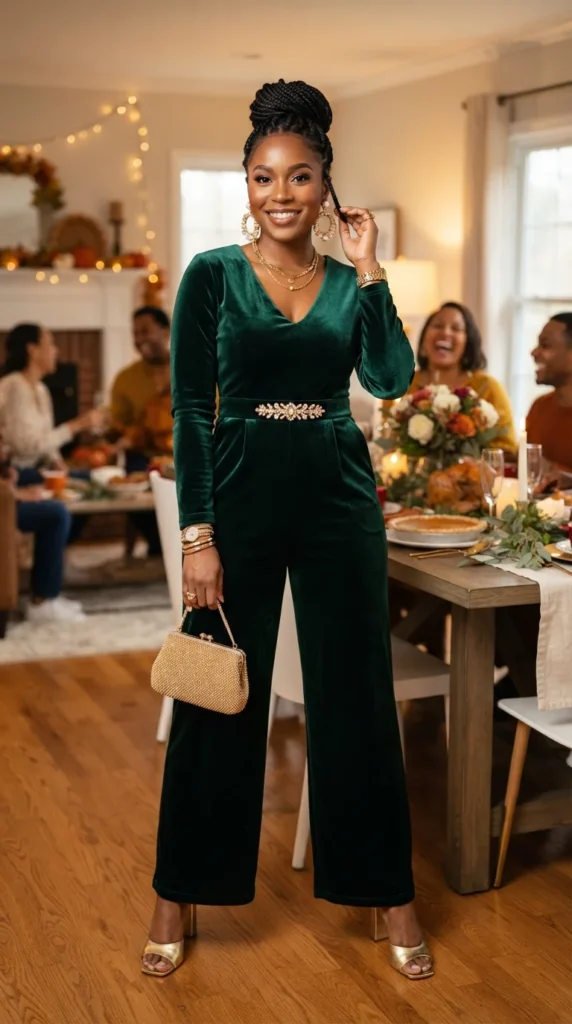 velvet-jumpsuit-with-statement-accessories
